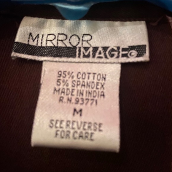 🪞Mirror Image Dark brown stretchy denim jacket - Picture 4 of 5